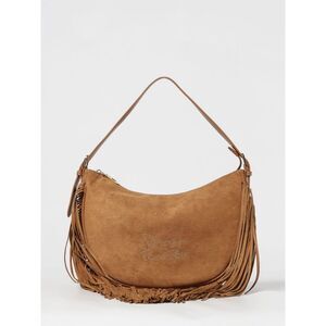 Secret Pon-Pon Shoulder Bag Woman Leather
